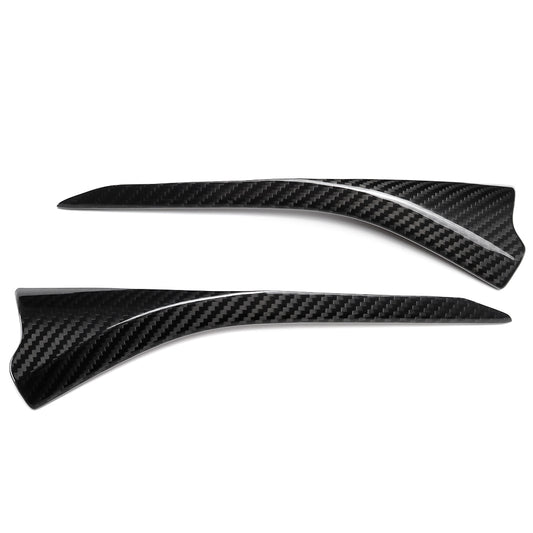 Dry Carbon Fiber Inner Door Upper Panel Trim For Corvette C8 Z51 Z06 Stingray 2020-2025