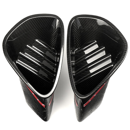 Real Carbon Fiber Rear Bumper Air Vent Cover Trim For Lotus Emira I4 V6 2022 2023 2024 2025