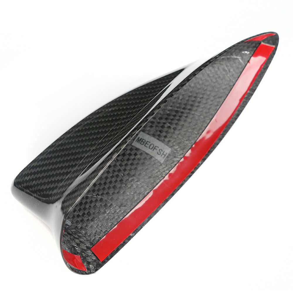 Real Dry Carbon Fiber Shark Fin Antenna Protective Cover for Toyota GR Corolla GZEA14 Morizo Circuit Core 2023 2024 2025 2026, Exterior Trim