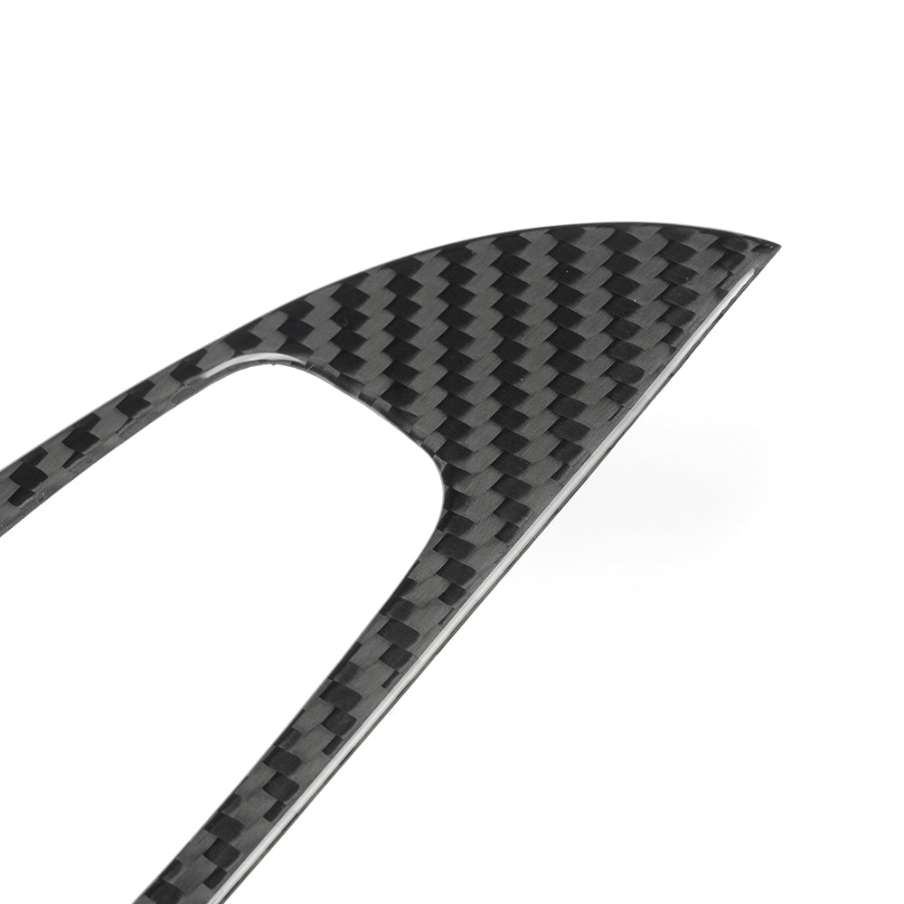 Dry Carbon Fiber 4PCS Inner Window Switch Panel Cover Trim For Genesis G70 Prestige IK Sport Advanced 2017 - 2025