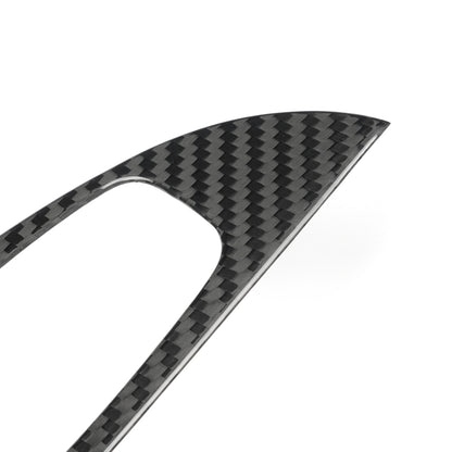 Dry Carbon Fiber 4PCS Inner Window Switch Panel Cover Trim For Genesis G70 Prestige IK Sport Advanced 2017 - 2025