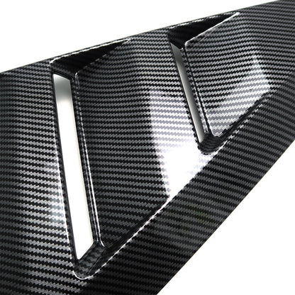 For Mustang S650 GT Dark horse Ecoboost C Pillar Window Louvres ABS CF Look