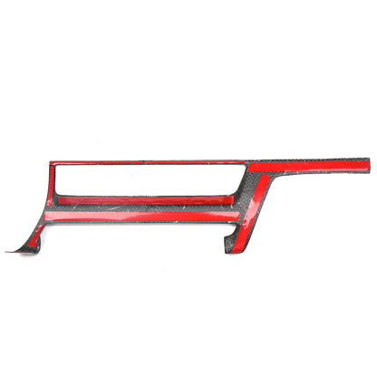 Real Dry Carbon Fiber Center Console AC Vent Trim For Lexus LC LC500 LC500h 2018 2019 2020-2026, Interior Accessories