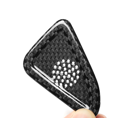 For Corvette C8 Z06 Stingray 2020+ Door Tweeter Speaker Trim Pre-Preg Carbon Fiber Side Door Small Speaker Panel