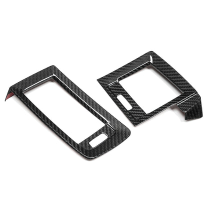 Real Dry Carbon Fiber Dashboard Side Air Conditioning Vent Outlet Cver Trim for Lexus LC500 LC500h Coupe Concertible 2018 2019 2020 2021 2022 2023, Not for 2024+