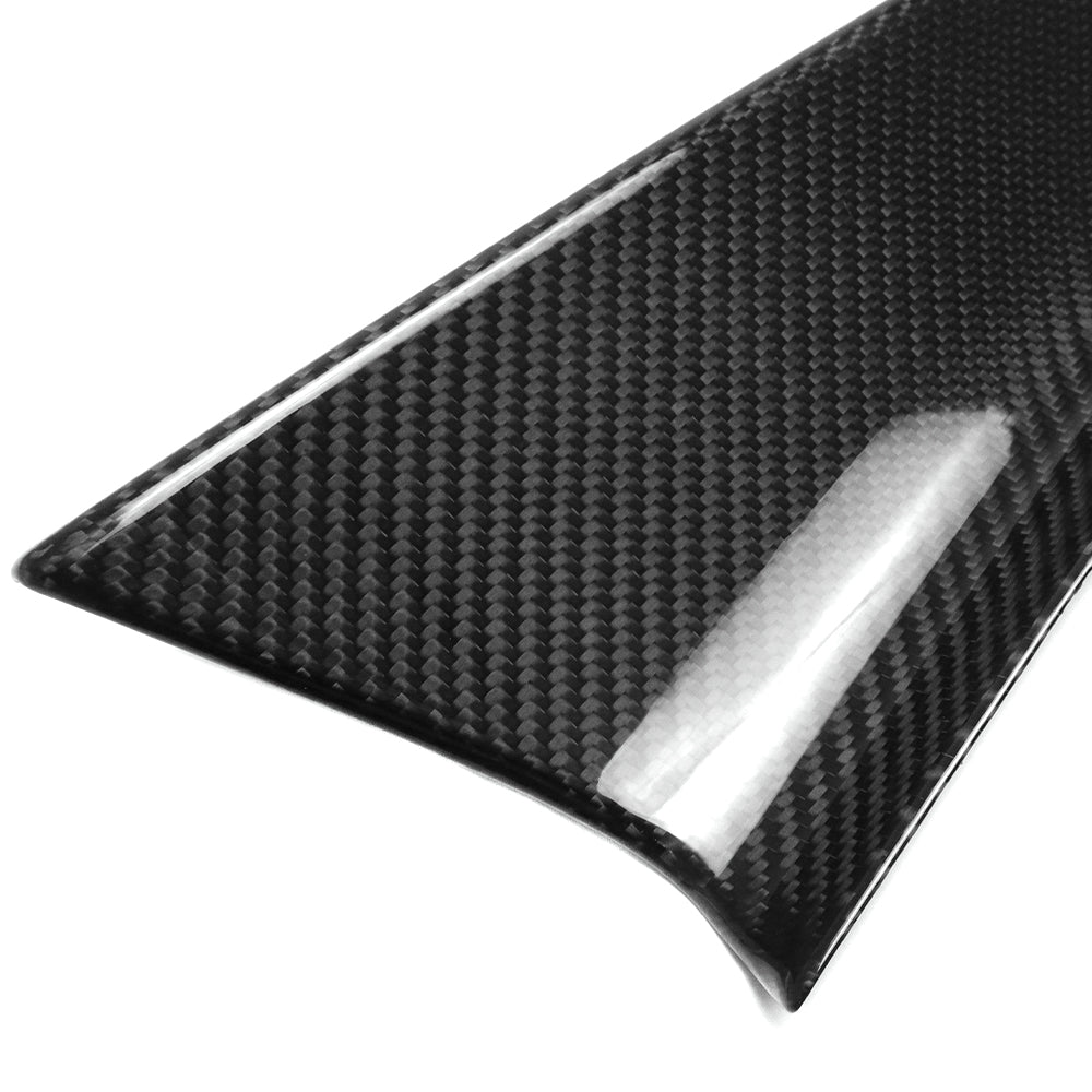 For Chevrolet Corvette C8 Stingray Z06 Z51 2020+ Center Console Gear Shift Knob Cover Panel Carbon Fiber Interior Trim