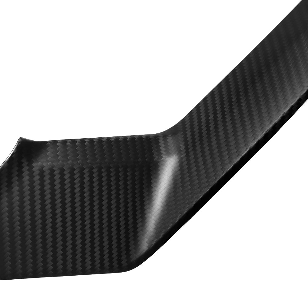 Real Carbon Fiber Headlight Eyebrow Eyelid Trim Frame Cover Exterior Accessories For Ford Mustang S650 Dark Horse 2024+