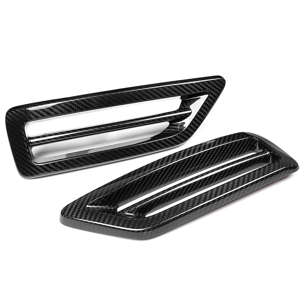 Dry Carbon Fiber Rear Bumper Air Vent Cover Trim For Toyota GR Yaris RS RZ Morizo 2025 2026, Exterior