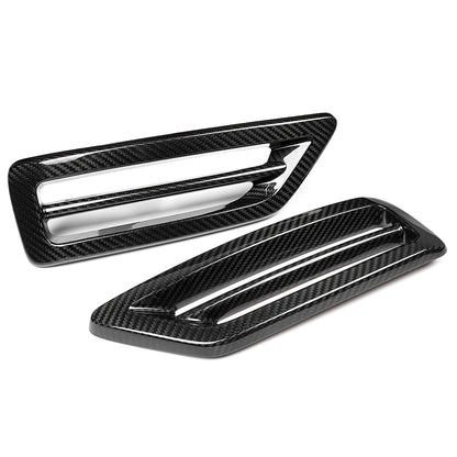 Dry Carbon Fiber Rear Bumper Air Vent Cover Trim For Toyota GR Yaris RS RZ Morizo 2025 2026, Exterior