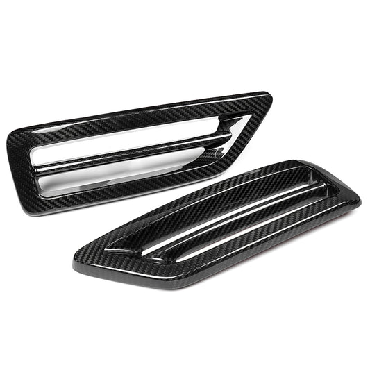 Dry Carbon Fiber Rear Bumper Air Vent Cover Trim For Toyota GR Yaris RS RZ Morizo 2025 2026, Exterior