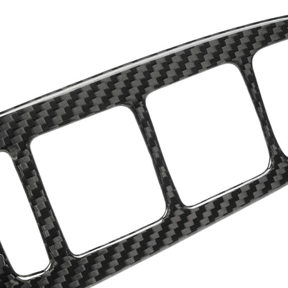 Dry Carbon Fiber 4PCS Inner Window Switch Panel Cover Trim For Genesis G70 Prestige IK Sport Advanced 2017 - 2025