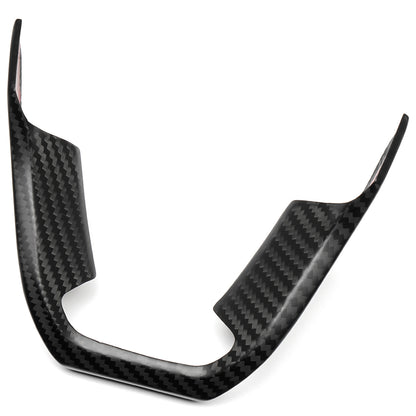 Dry Carbon Fiber Steering Wheel Cover Trim For Lotus Emira I4 V6 GT4 2022 2023 2024 2025