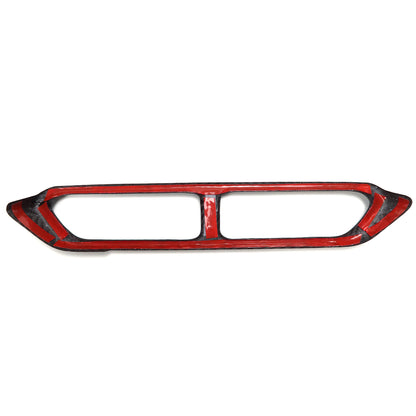 Center Console Air Outlet Cover Panel For Lotus Emira I4 V6 GT4 2022 2023 2024 2025, Dry Carbon Fiber Interior Trim