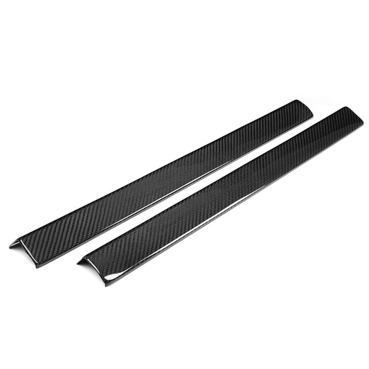 Dry Carbon Fiber Interior Door Sill Protector Panel for Honda Civic FL5 Type R 2023 2024 2025 2026
