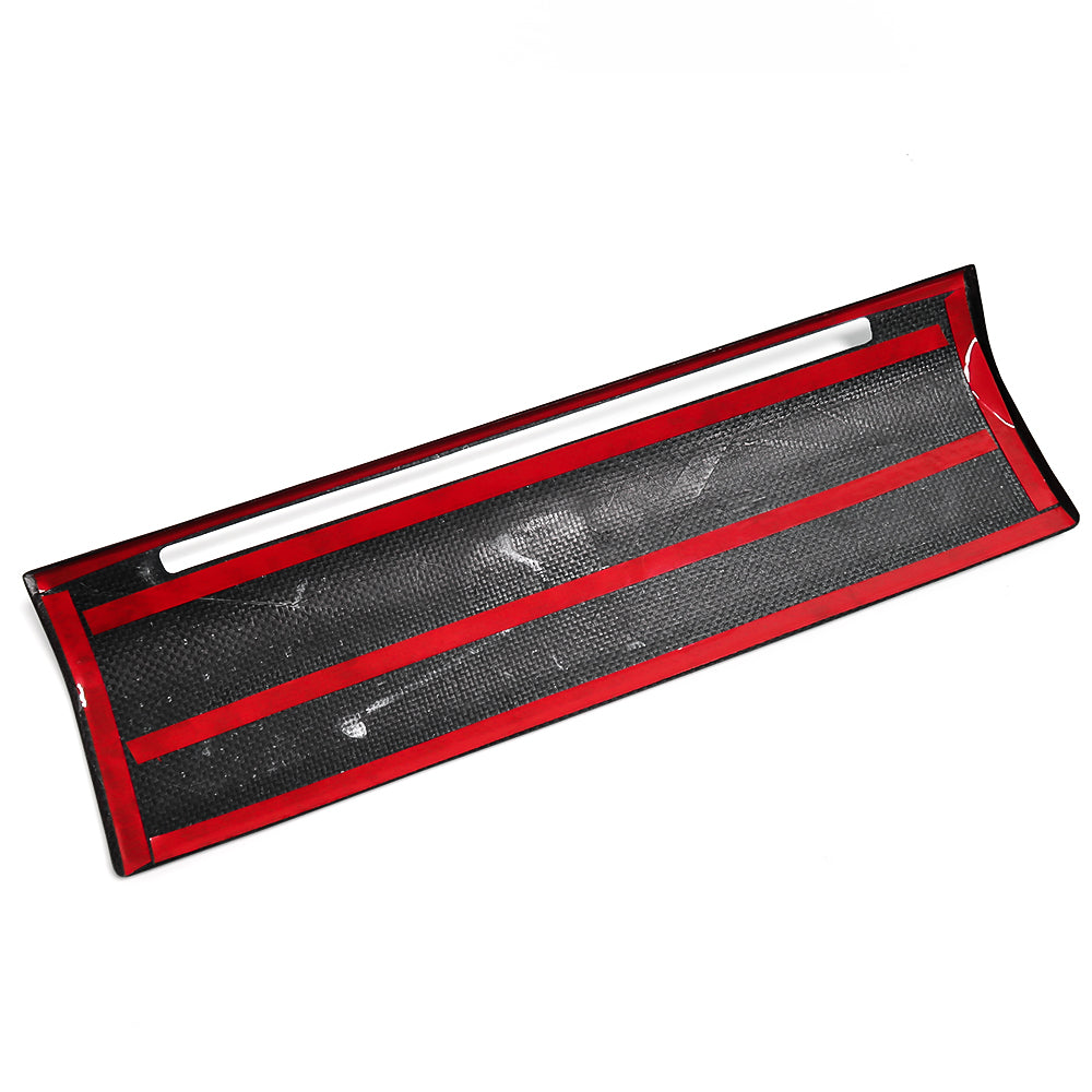 Dry Carbon Fiber Passage Side Glove Box Cover Trim for Ford F150 Raptor Lariat F-250 F-350 2021-2024 Dashboard Glove Compartment Cover