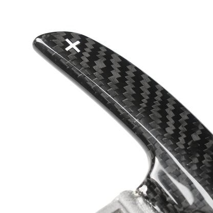 Paddle Shifters Extension for Lexus LC LC500 LC500h Z100 Coupe Convertible 2018+ Genuine Carbon Fiber