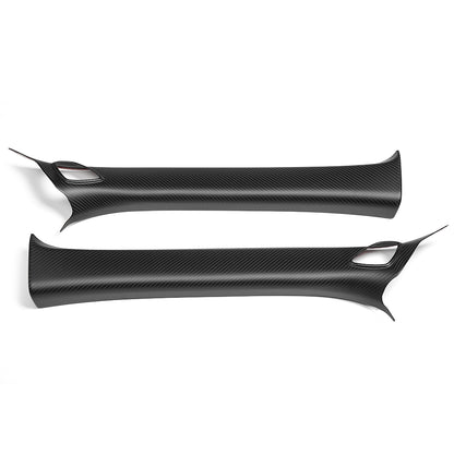 Dry Carbon Fiber Interior Front A-Pillar W/Speaker Trim Panel for Toyota GR Yaris 2025 2026+