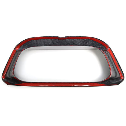 Dry Carbon Fiber Dash Instrument Cluster Frame Trim For Lotus Emira V6 I4 GT4 2022 2023 2024 2025