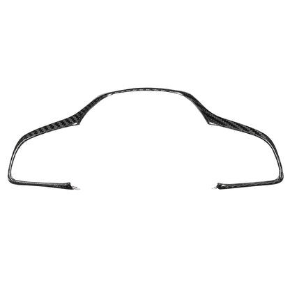 Dry Carbon Fiber Steering Wheel Trim Covers For Genesis G70 Prestige IK Sport Advanced 2017 - 2025,  Steering Wheel Bezel, Steering Wheel Lower part Trim
