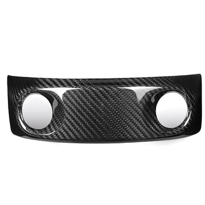 True Carbon Fiber Rear Seat USB Charge Cover Trim For Hyundai Ioniq 5 N 2023 2024 2025