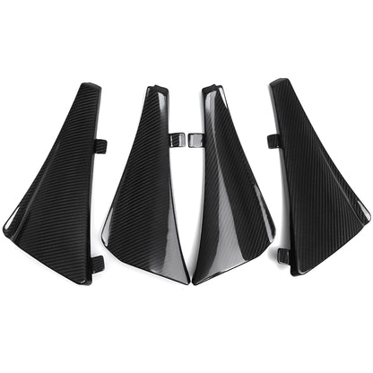 For Corvette C8 Stingray Z07 Z51 2020-2024 Mud Flaps Mudguard Fender Cover Replacement Carbon Fiber Exterior Trim