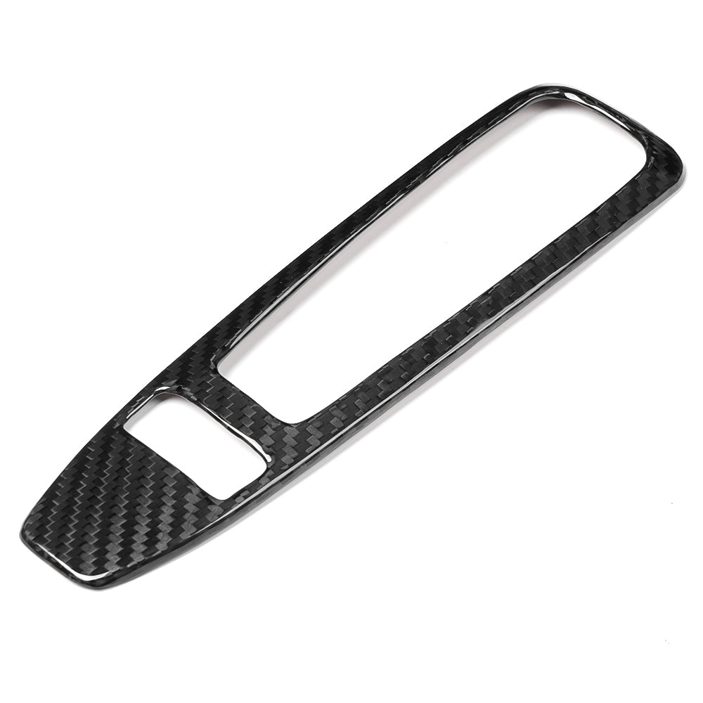 Real Dry Carbon Fiber Gear Shift Button Panel Trim for Lexus LC500 LC500h 2018-2026