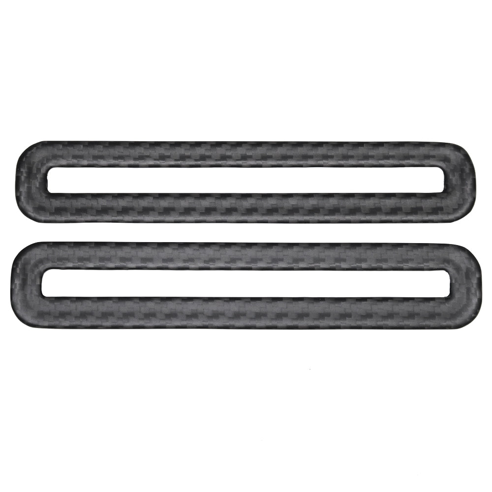 For Mustang S650 GT Dark horse Ecoboost Car Window Air Vent Trim Real Carbon Fiber