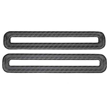 For Mustang S650 GT Dark horse Ecoboost Car Window Air Vent Trim Real Carbon Fiber