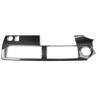 Real Dry Carbon Fiber MT Gear Shift Water Cupholder Panel for Toyota GR Corolla GZEA14 Morizo Premium Core 2023-Present