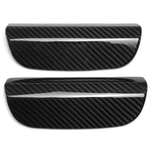 Genuine Carbon Fiber Seat Headrest Lower Trim Cover For Lotus Emira Sports Coupe V6 I4 2022 2023 2024 2025