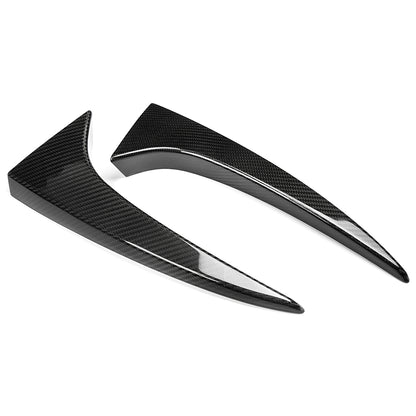 Real Dry Carbon Fiber Rear Window Side Spoiler Wing Trim for Toyota GR Corolla GZEA14 Morizo Circuit Core 2023 2024 2025 2026