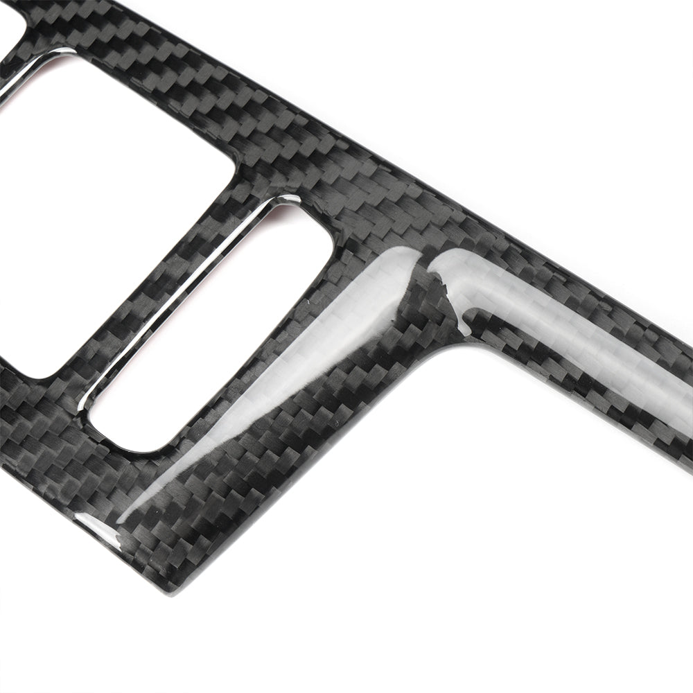 Dry Carbon Fiber 4PCS Inner Window Switch Panel Cover Trim For Genesis G70 Prestige IK Sport Advanced 2017 - 2025