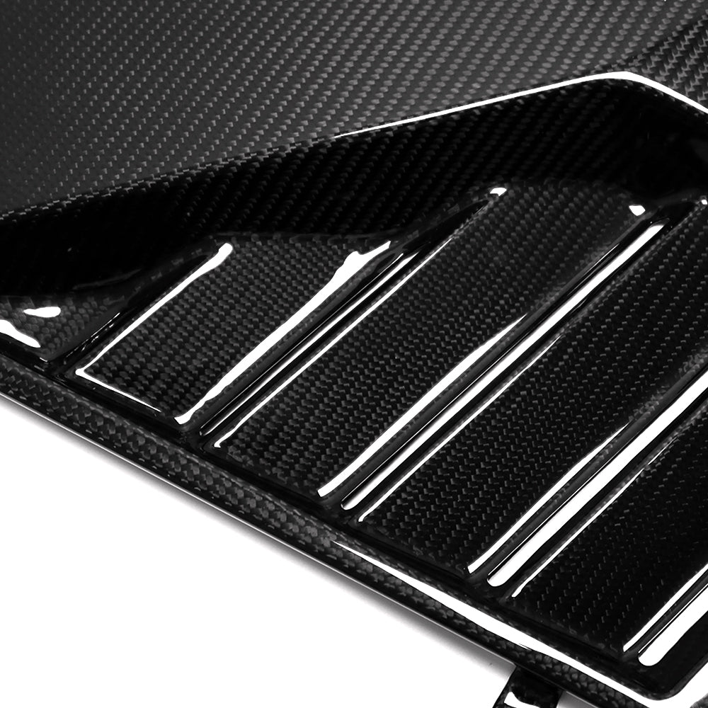 For Corvette C8 Stingray Z06 Coupe 2020+ Replacement Engine Bay Side Cover Dry Carbon Fiber Accessories