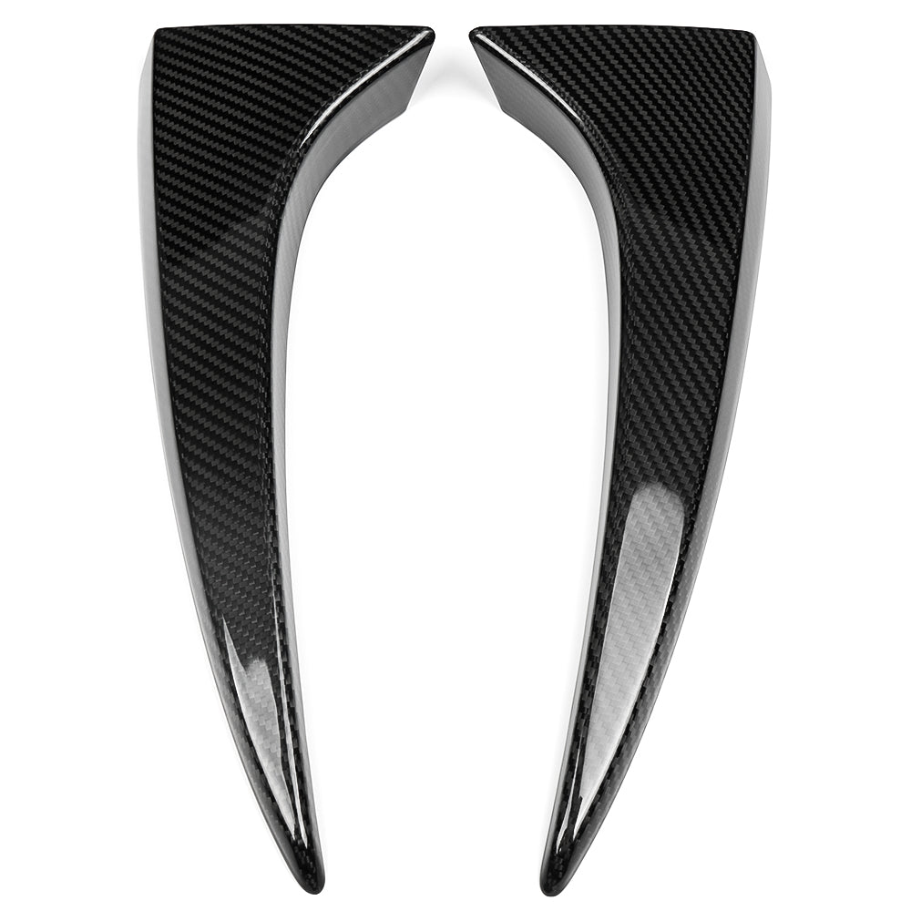 Real Dry Carbon Fiber Rear Window Side Spoiler Wing Trim for Toyota GR Corolla GZEA14 Morizo Circuit Core 2023 2024 2025 2026