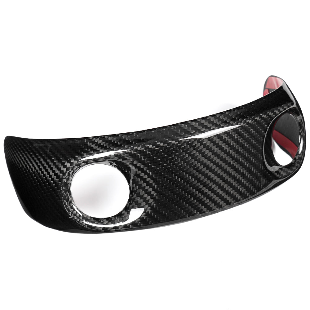 True Carbon Fiber Rear Seat USB Charge Cover Trim For Hyundai Ioniq 5 N 2023 2024 2025