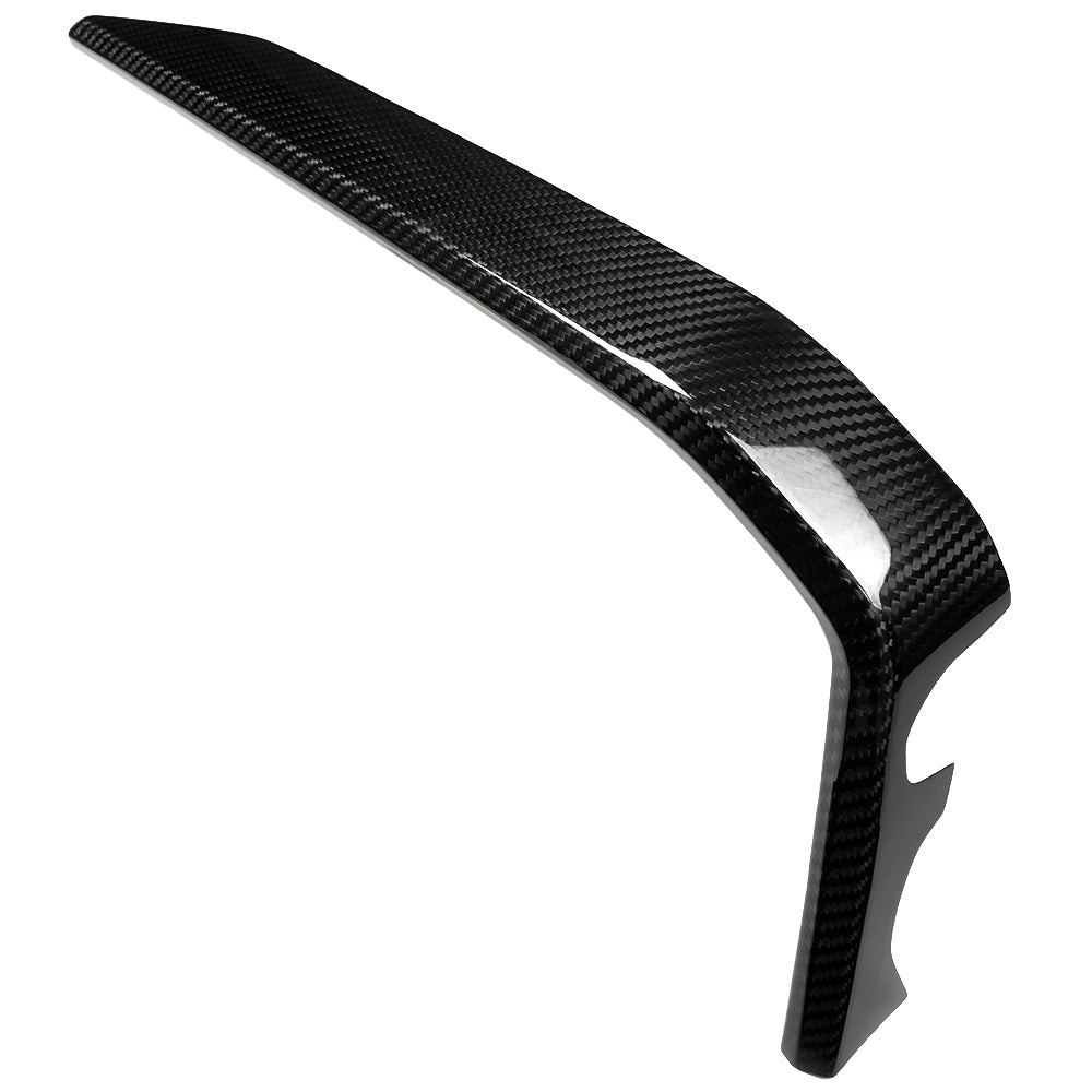 Real Carbon Fiber Center Console Screen Trim Frame Panel Cover Interior Accessories For Ford F-150 F150 Raptor Lariat Limited XLT 2024+