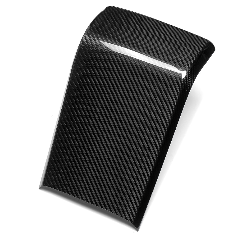 Dry Carbon Fiber Center Console Armrest Rear Kick Protection Panel for Honda Civic Type R 2023-2026