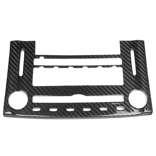 Real Carbon Fiber Center Console A/C Media Radio Button Panel For Lexus IS 300 350 500 F Sport 2021 -2025