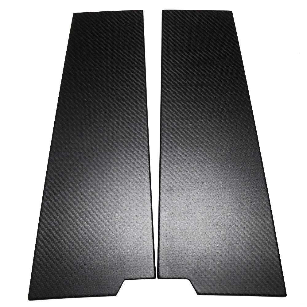 For Ford Bronco Raptor 2021-2024 B Pillar Window Post Panel Decor Trim Dry Carbon Fiber Exterior Accessories