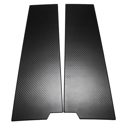 For Ford Bronco Raptor 2021-2024 B Pillar Window Post Panel Decor Trim Dry Carbon Fiber Exterior Accessories