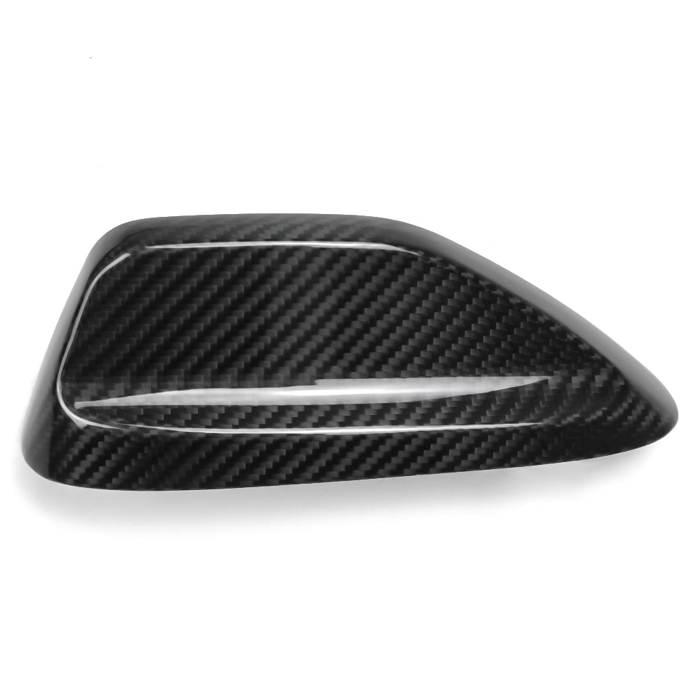 Real Carbon Fiber Shark Fin Antenna Cover For Dodge Ram TRX 1500 2500 3500 Rebel Limited Laramie Off-Road 2019-2024