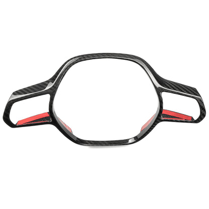 Carbon Fiber Steering Wheel Cover Frame For Acura Integra A-Spec Type S 2023+