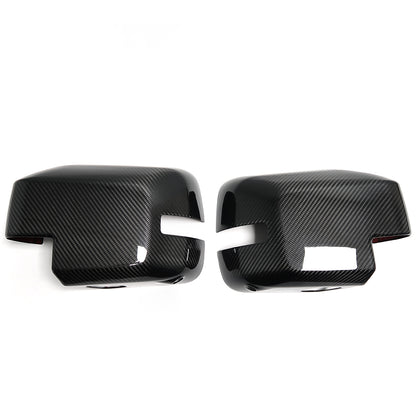 Real Carbon Fiber Rearview Mirror Cover Exterior Accessories For Ford Bronco Raptor Outer Banks Sport 2021+