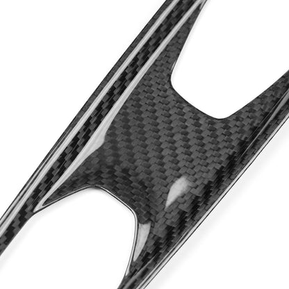 Pregreg Carbon Fiber Gear Shift Button Cover for Corvette C8 Coupe HTC Z06 ZR1 2026+ Center Console Trim