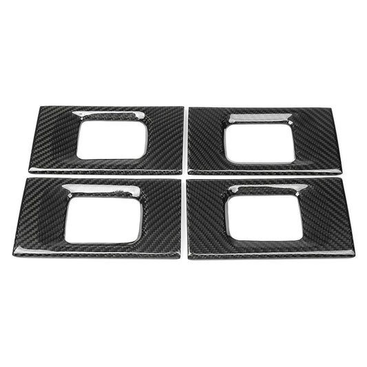 Real Carbon Fiber Interior Door Handle Grab Trim For Mercedes Benz G Class G500 G63 W463A W464 2019-2025